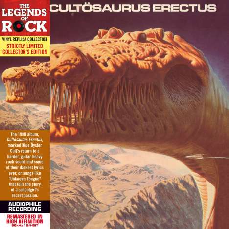 Blue Öyster Cult: Cultoesaurus Erectus (Limited Vinyl Replica Collection), CD