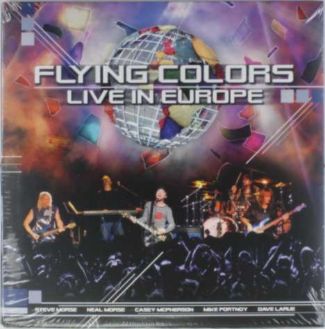 Flying Colors: Live In Europe (180g) (Limited Edition) (Clear Vinyl), 3 LPs