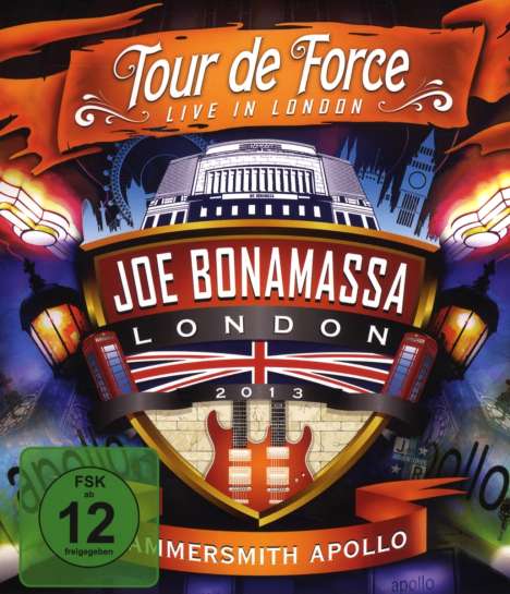 Joe Bonamassa: Tour De Force: Hammersmith Apollo, Blu-ray Disc
