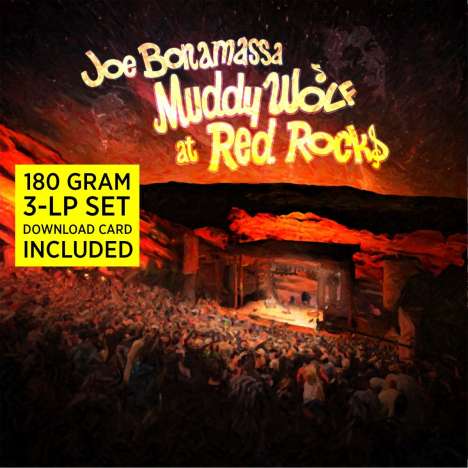 Joe Bonamassa: Muddy Wolf At Red Rocks (180g), 3 LPs