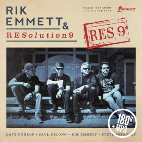 Rik Emmett: RES9 (180g) (Limited-Edition), LP