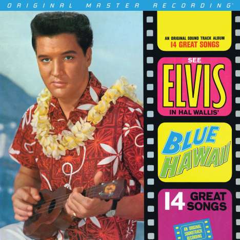 Elvis Presley (1935-1977): Filmmusik: Blue Hawaii (180g) (Limited Numbered Edition) (45 RPM), 2 LPs