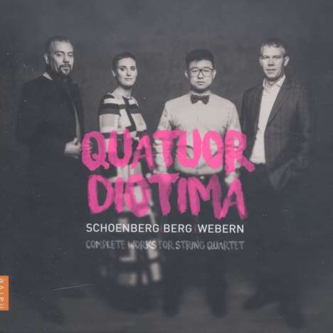 Quatuor Diotima - Schönberg / Berg / Webern, 4 CDs