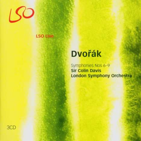 Antonin Dvorak (1841-1904): Symphonien Nr.6-9, 3 CDs