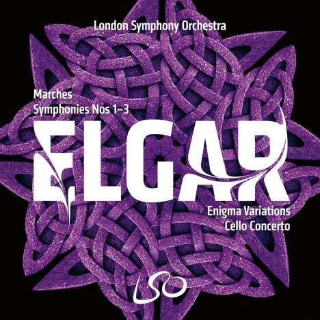 Edward Elgar (1857-1934): Symphonien Nr.1-3, 4 CDs