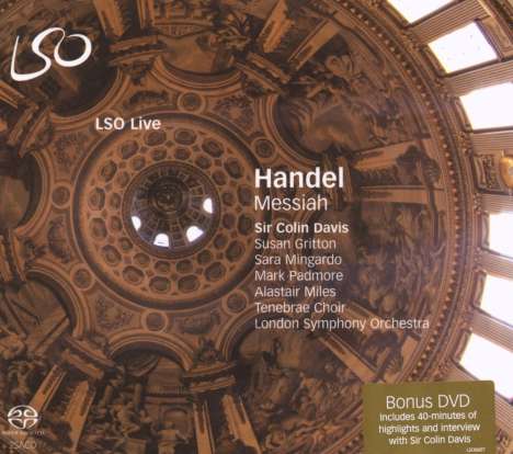 Georg Friedrich Händel (1685-1759): Der Messias (Ausz.), Super Audio CD