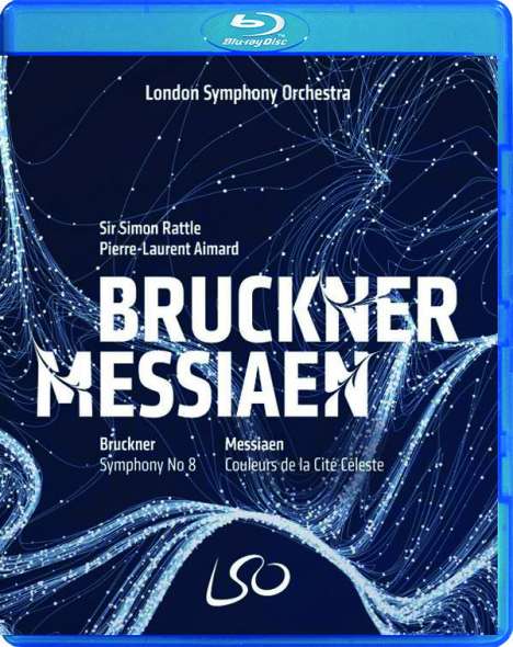 Anton Bruckner (1824-1896): Symphonie Nr.8, 1 Blu-ray Disc und 1 DVD