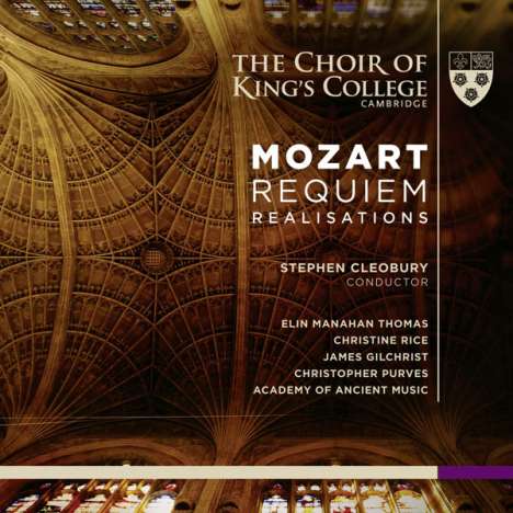 Wolfgang Amadeus Mozart (1756-1791): Requiem KV 626 - "Requiem-Realisations", 1 Super Audio CD und 1 CD