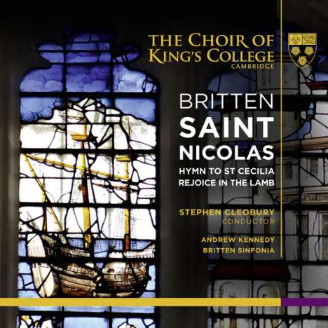 Benjamin Britten (1913-1976): St.Nicolas-Cantata op.42, 1 CD und 1 Super Audio CD Non-Hybrid