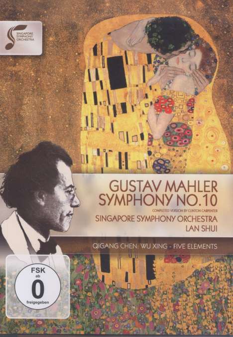 Gustav Mahler (1860-1911): Symphonie Nr.10 (Fassung nach Carpenter), DVD