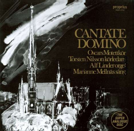 Oscars Motettkör - Cantate Domino, LP