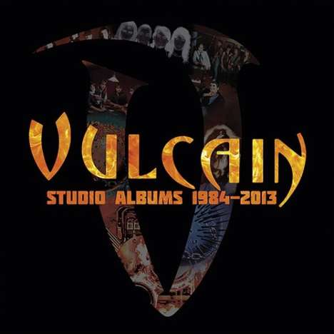Vulcain: Studio Albums 1984 - 2013, 8 CDs