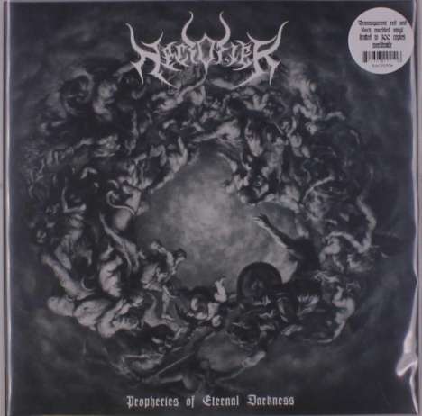 Necrofier: Prophecies Of Eternal Darkness (Limited Edition) (Transparent Red/Black Marbled Vinyl), LP