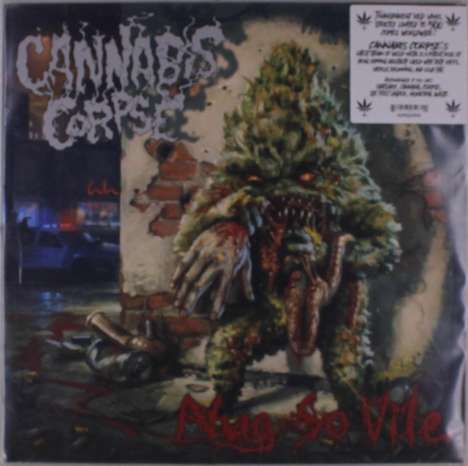Cannabis Corpse: Nug So Vile (Limited Edition) (Translucent Red Vinyl), LP