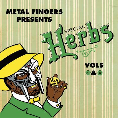 MF Doom: Special Herbs Volume 9 &amp; 0 (Limited Edition), 2 LPs und 1 Single 7"