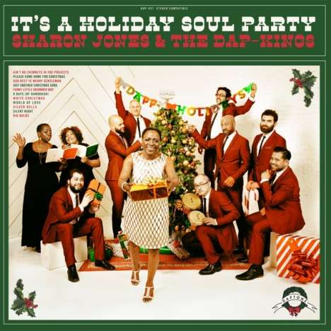 Sharon Jones &amp; The Dap-Kings: It's A Holiday Soul Party! (Limited Edition) (Colored Vinyl), LP