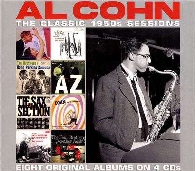 Al Cohn (1925-1988): Classic 1950s Sessions (8LPs auf 4 CDs), 4 CDs