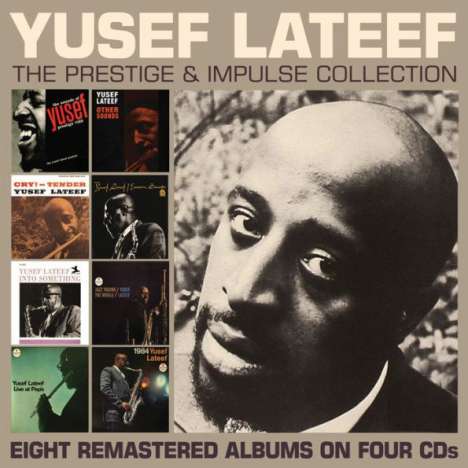 Yusef Lateef (1920-2013): Prestige &amp; Impulse Collection (8 Albums on 4 CDs), 4 CDs