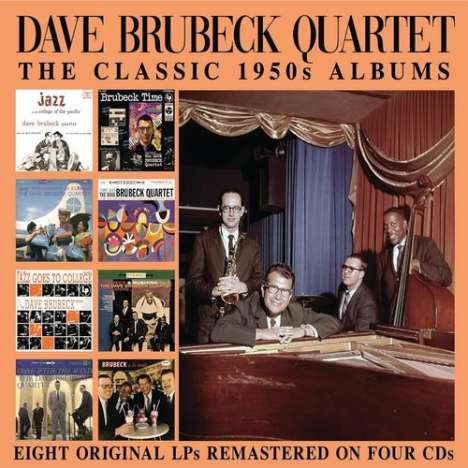 Dave Brubeck (1920-2012): Classic 1950s Albums (8 LPs on 4 CDs), 4 CDs