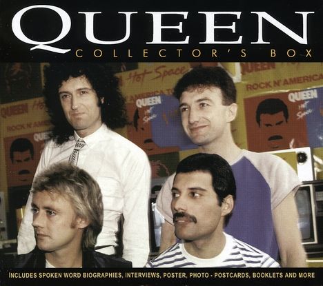 Queen: Collector's Box (2 CDs + DVD), 2 CDs und 1 DVD