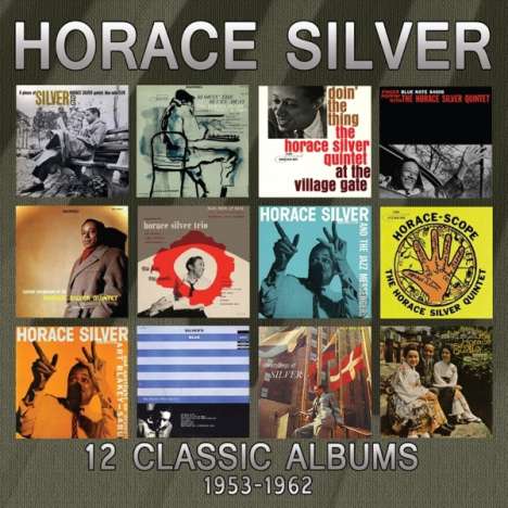 Horace Silver (1933-2014): 12 Classic Albums: 1953 - 1962, 6 CDs