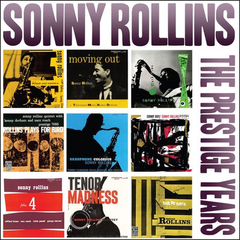 Sonny Rollins (geb. 1930): The Prestige Years, 5 CDs