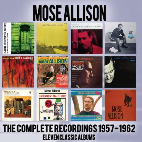 Mose Allison (1927-2016): The Complete Recordings: 1957 - 1962, 5 CDs