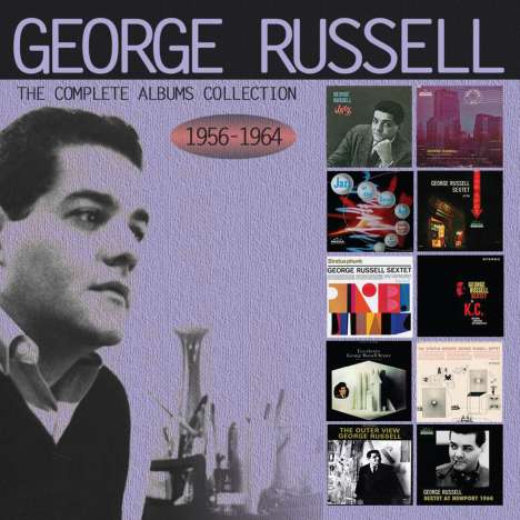 George Russell (1923-2009): The Complete Albums Collection 1956 - 1964, 5 CDs