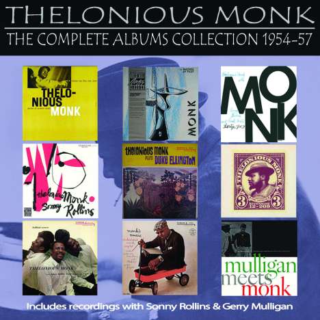 Thelonious Monk (1917-1982): The Complete Albums Collection 1954 - 1957, 5 CDs