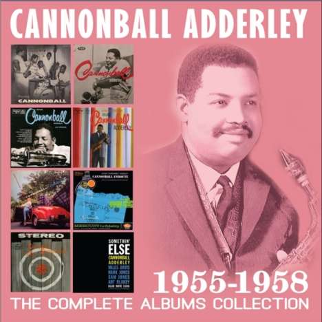 Cannonball Adderley (1928-1975): The Complete Albums Collection: 1955 - 1958, 4 CDs