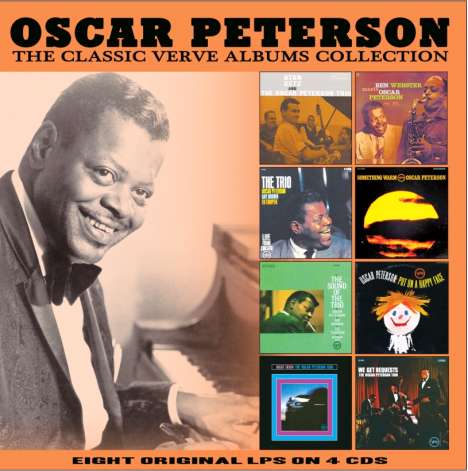 Oscar Peterson (1925-2007): The Classic Verve Albums Collection, 4 CDs