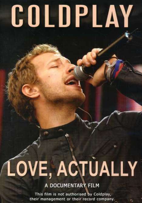 Coldplay: Love Actually (Document, DVD