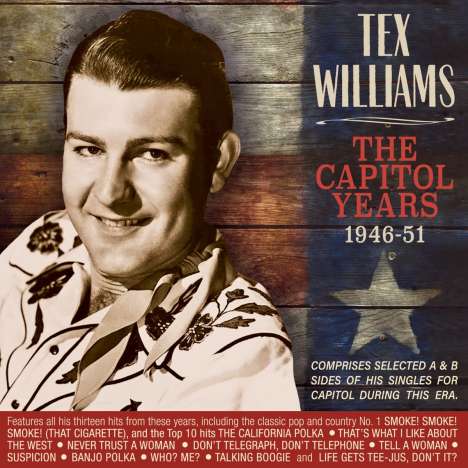 Tex Williams: The Capitol Years 1946 - 1951, 2 CDs