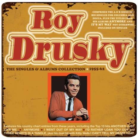 Roy Drusky: The Singles &amp; Albums Collection 1955 - 1962, 2 CDs