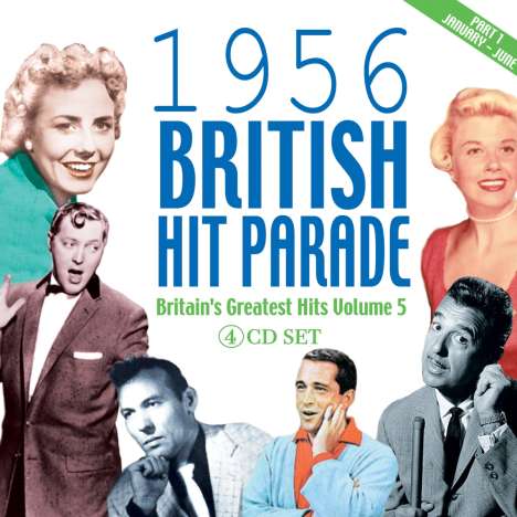 1956 British Hit Parade Pt.1, 4 CDs