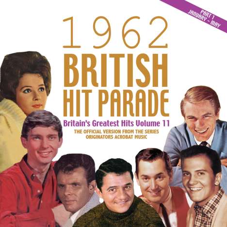 Oldie Sampler: 1962 British Hit Parade Volume 11 Part 1: January - May, 4 CDs
