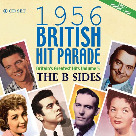 1956 British Hit Parade, 4 CDs