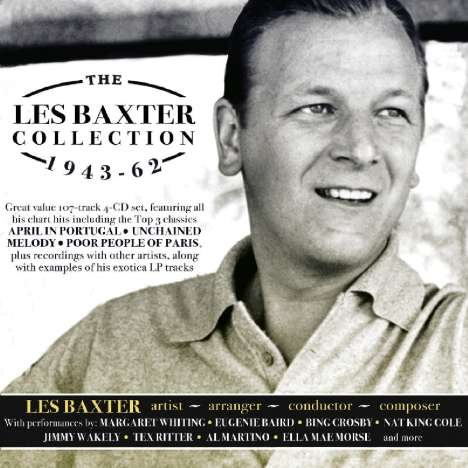 Les Baxter (1922-1996): The Les Baxter Collection 1943 - 1962, 4 CDs