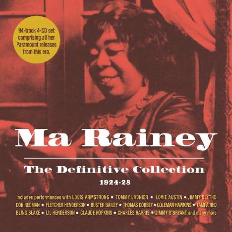 Ma Rainey: The Definitive Collection, 4 CDs