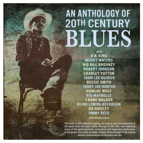 An Anthology Of 20th Century Blues, 4 CDs