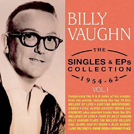 Billy Vaughn: The Singles &amp; EPs Collection 1954 - 1962, 3 CDs