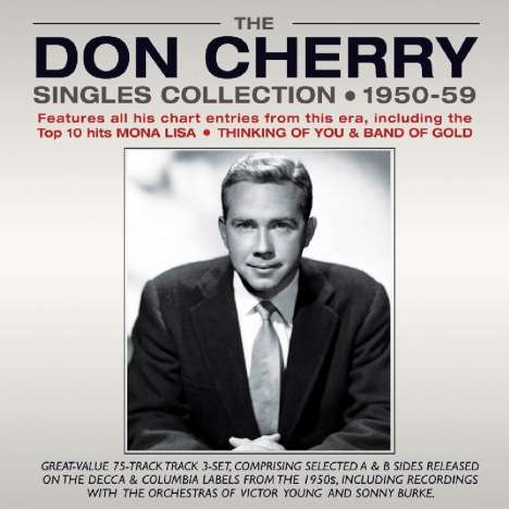 Don Cherry (1936-1995): Singles Collection 1950 - 1959, 3 CDs