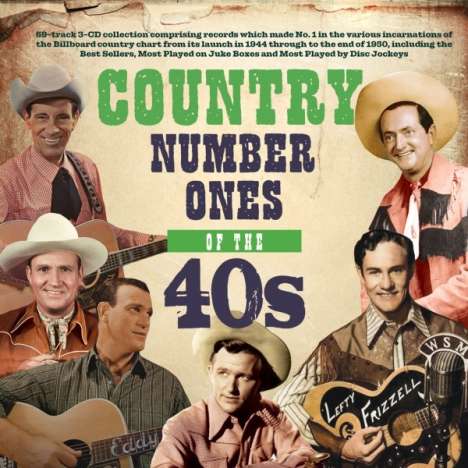 The Country No. 1s Of The '40s, 3 CDs
