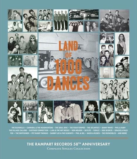 Land Of 1000 Dances: The Rampart Records 58th Anniversary (Complete Singles Collection), 4 CDs
