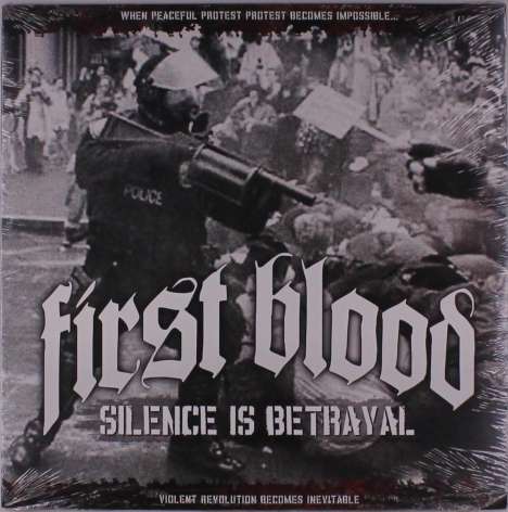 First Blood: Silence Is Betrayal, LP