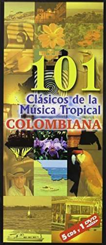 101 Clasicos De La Musica Tropical Colombiana, 5 CDs