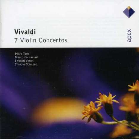 Antonio Vivaldi (1678-1741): Violinkonzerte RV 199,208,234,270,271,363, CD