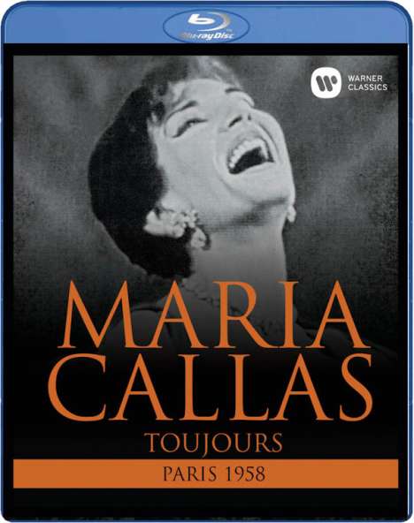 Maria Callas in Paris 19.12.58 - La Callas Toujours, Blu-ray Disc