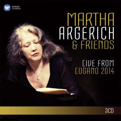 Martha Argerich &amp; Friends - Live from Lugano Festival 2014, 3 CDs