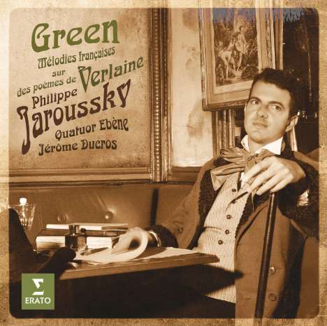 Philippe Jaroussky - Green (Melodies francaises des Poemes de Verlaine), 2 CDs